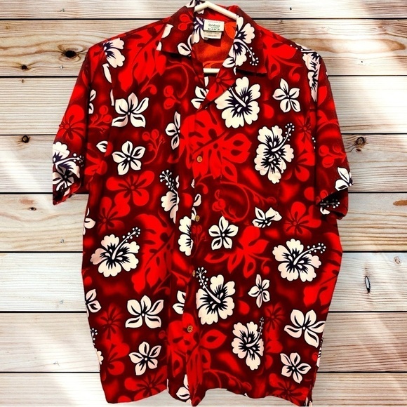 YOUTH BOY'S XL RAINFOREST CAFE HAWAIIAN SHIRT - Picture 1 of 4